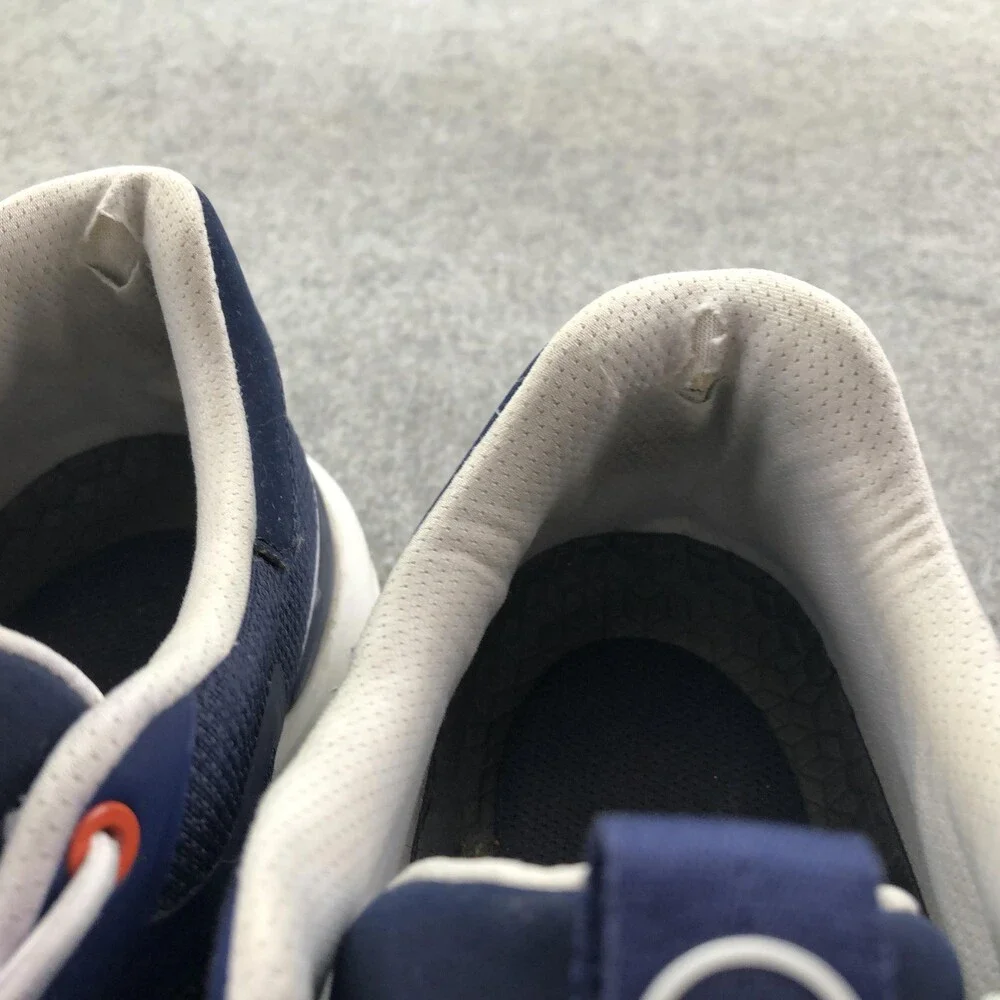 Peter Millar Shoes Mens Size 10.5 Blue Fabric Walking Low Top Sneakers MA23EFS0
